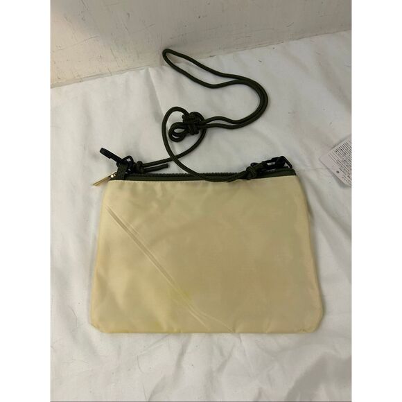 Disney Sacoche Bag Tinker Bell Zipper Crossbody Snaps Zipper 8"x6" new - Picture 5 of 7